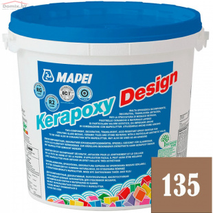 Фуга для плитки Mapei Kerapoxy Design N135 золотой песок  (3 кг)